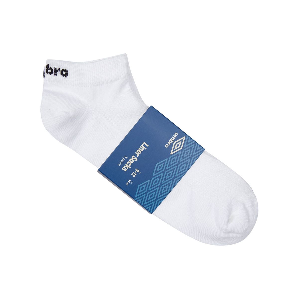 Umbro 3 Pack Trainer Socks Erkek Çorap Beyaz Siyah | TR-70021