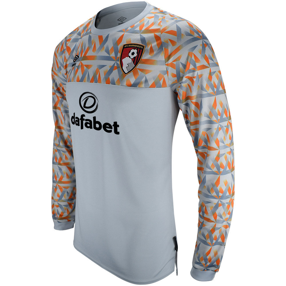 Umbro AFC Bournemouth 22/23 GK Change Jersey Futbol Futbol Jersey Gri Turuncu | TR-19668