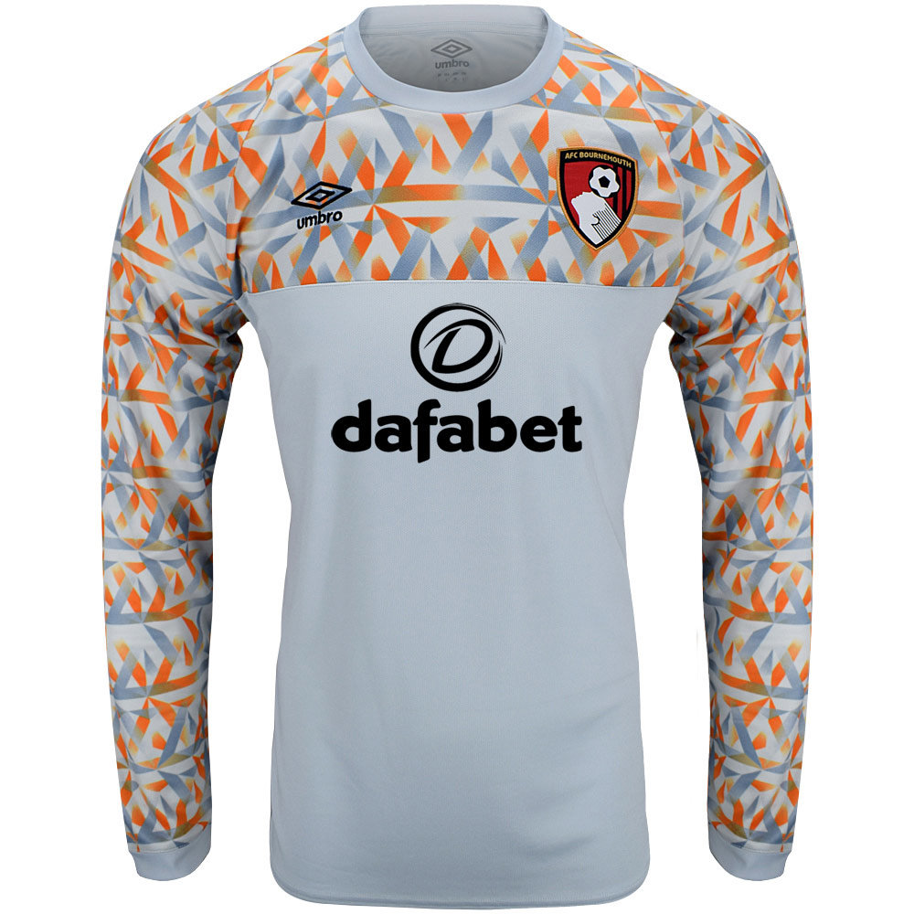 Umbro AFC Bournemouth 22/23 GK Change Jersey Futbol Futbol Jersey Gri Turuncu | TR-19668