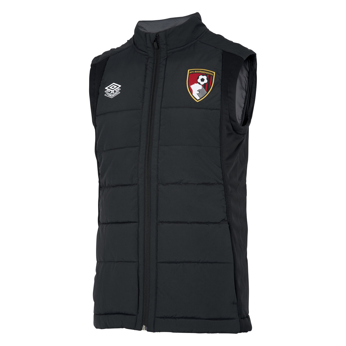 Umbro AFC Bournemouth 22/23 Gilet Futbol Futbol Ceketleri Siyah | TR-02581