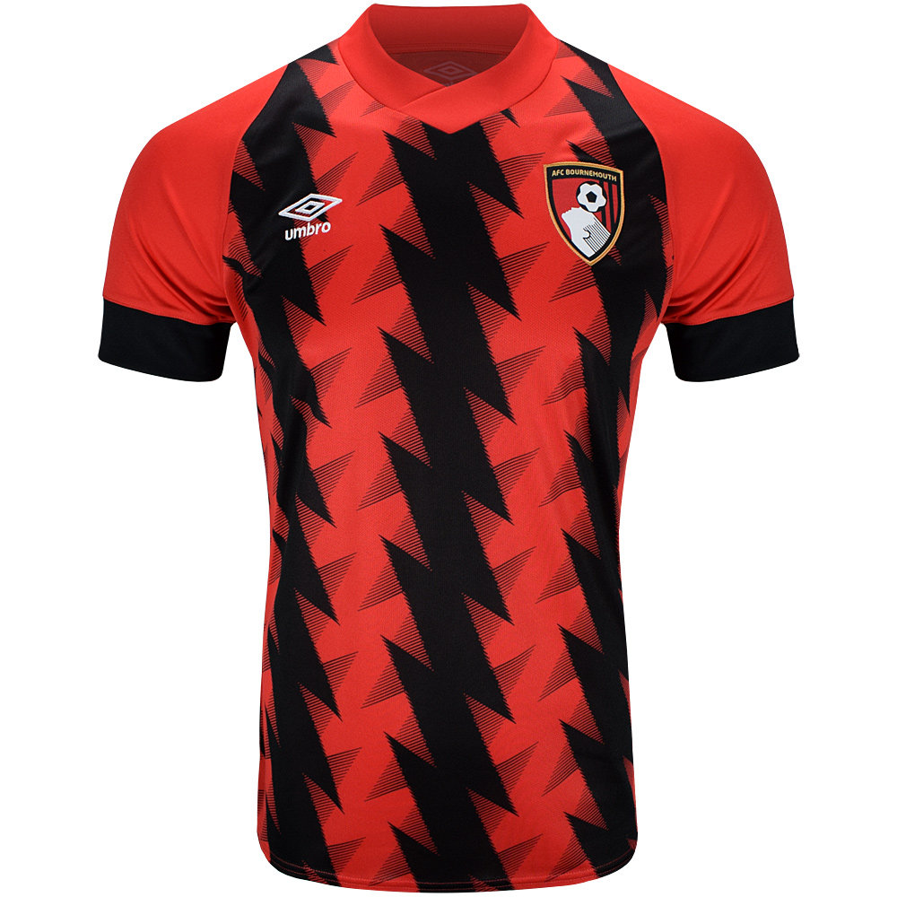 Umbro AFC Bournemouth 22/23 Home Jersey Junior Futbol Futbol Jersey Kırmızı Siyah | TR-31536