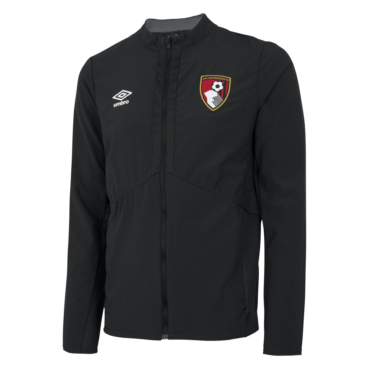 Umbro AFC Bournemouth 22/23 Presentation Jacket Futbol Futbol Ceketleri Siyah | TR-61236