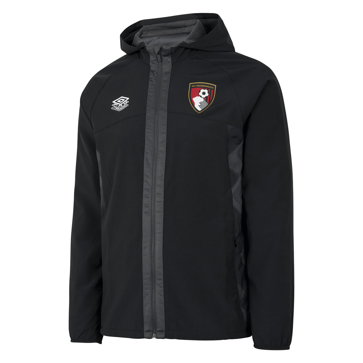 Umbro AFC Bournemouth 22/23 Shower Jacket Junior Futbol Futbol Ceketleri Siyah | TR-78731