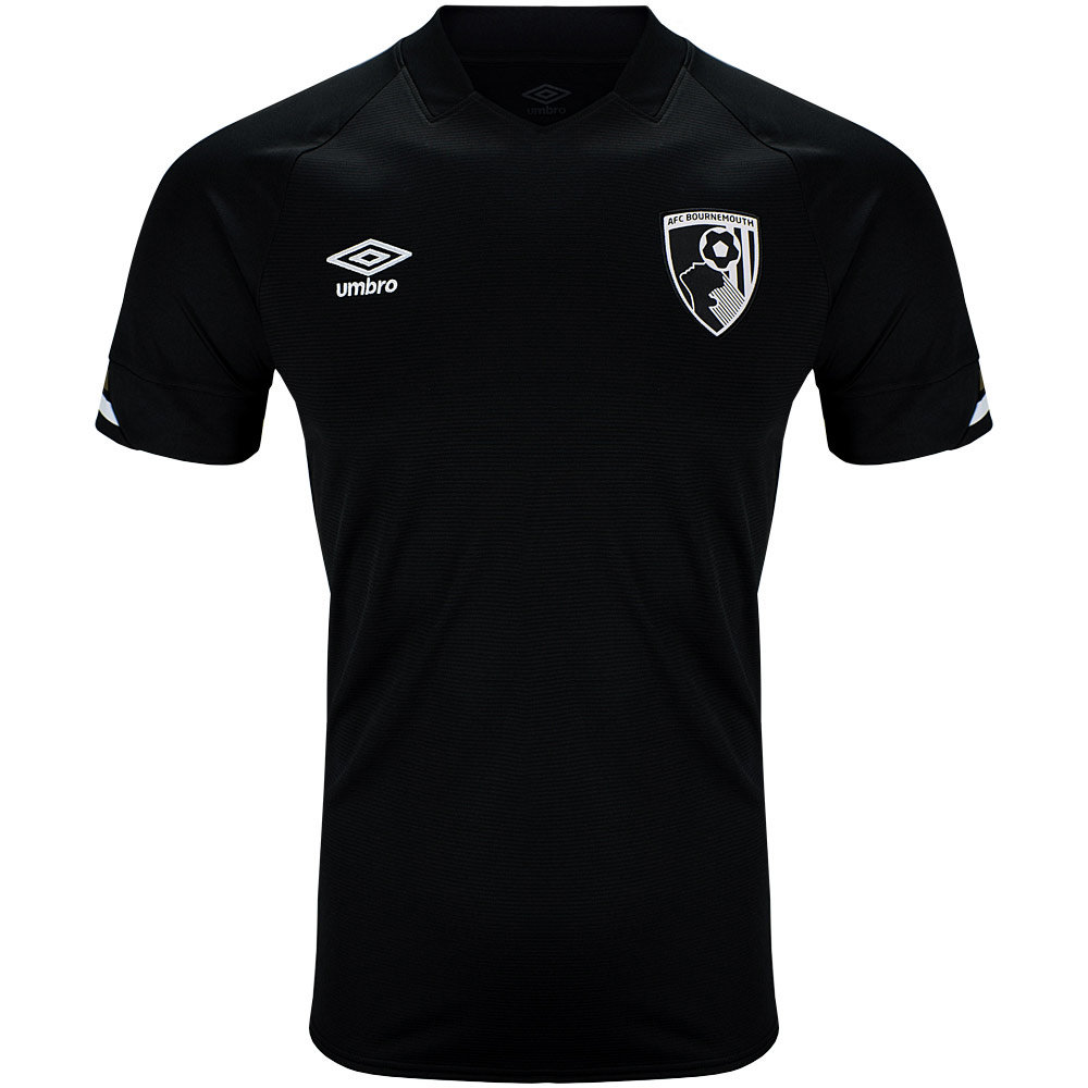 Umbro AFC Bournemouth 22/23 Third Jersey Junior Futbol Futbol Jersey Siyah | TR-61916