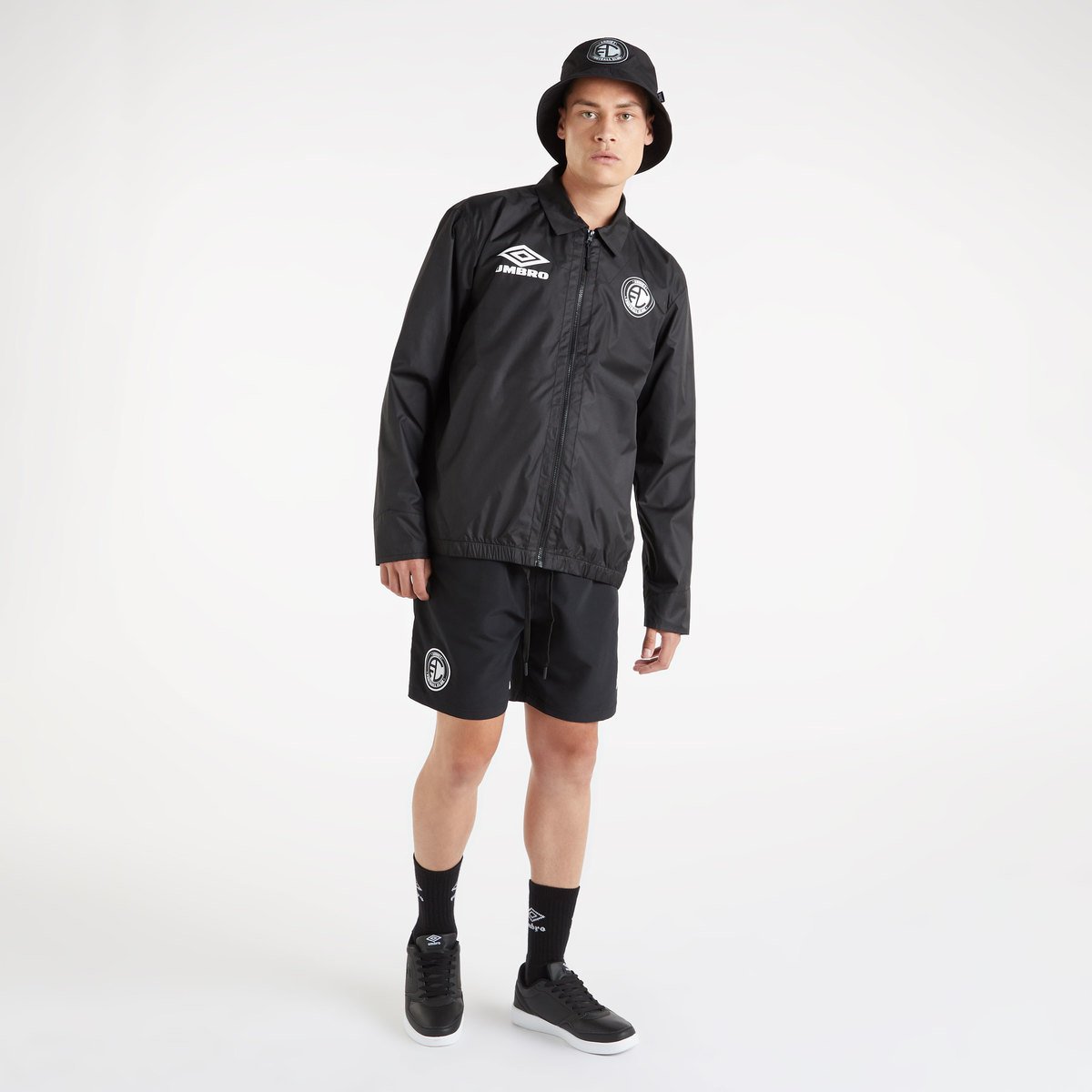 Umbro Addict F.C Coach Jacket Erkek Ceket Siyah | TR-98402