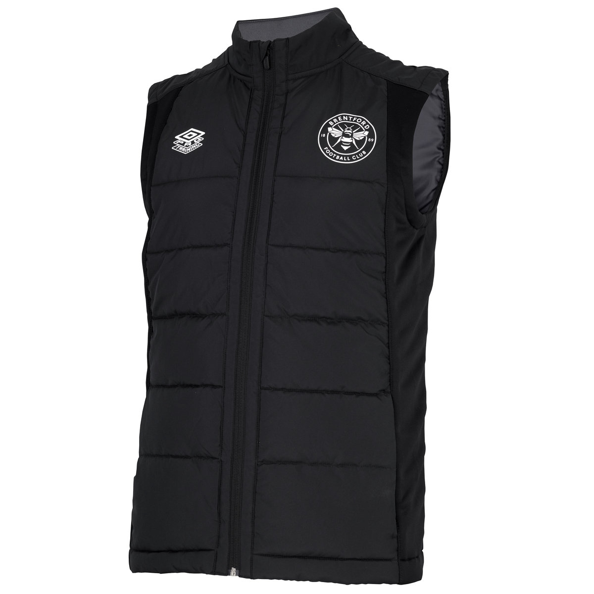 Umbro Brentford 22/23 Gilet Futbol Futbol Ceketleri Siyah | TR-76274