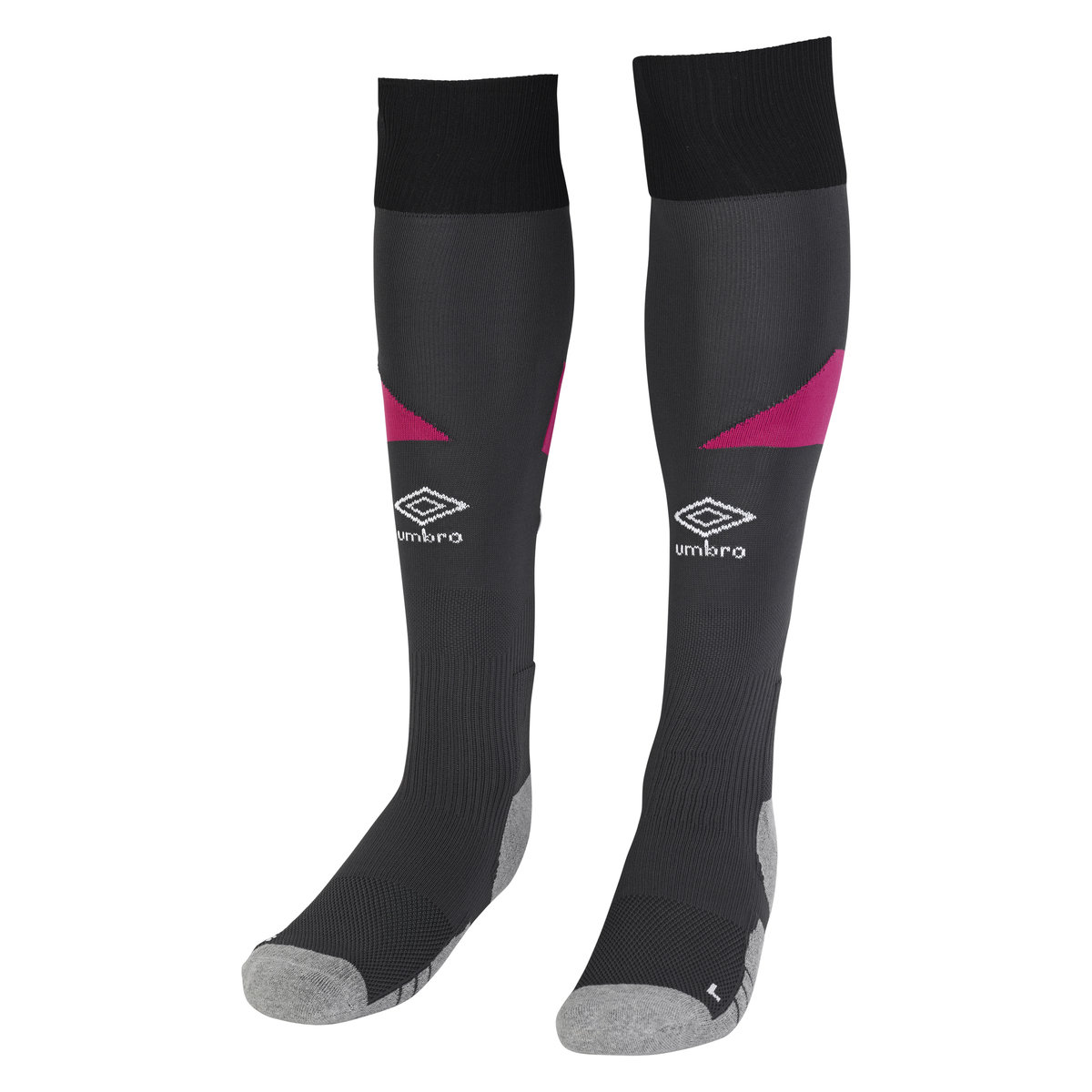 Umbro Brentford 22/23 Third Sock Junior Futbol Futbol Çorapları Siyah Pembe | TR-69090