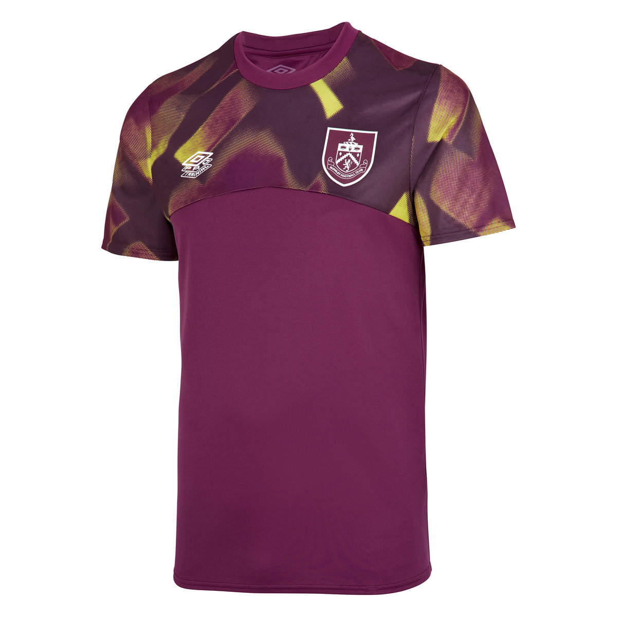 Umbro Burnley FC 22/23 Warm Up Jersey Junior Futbol Jersey Mor Sarı | TR-79645