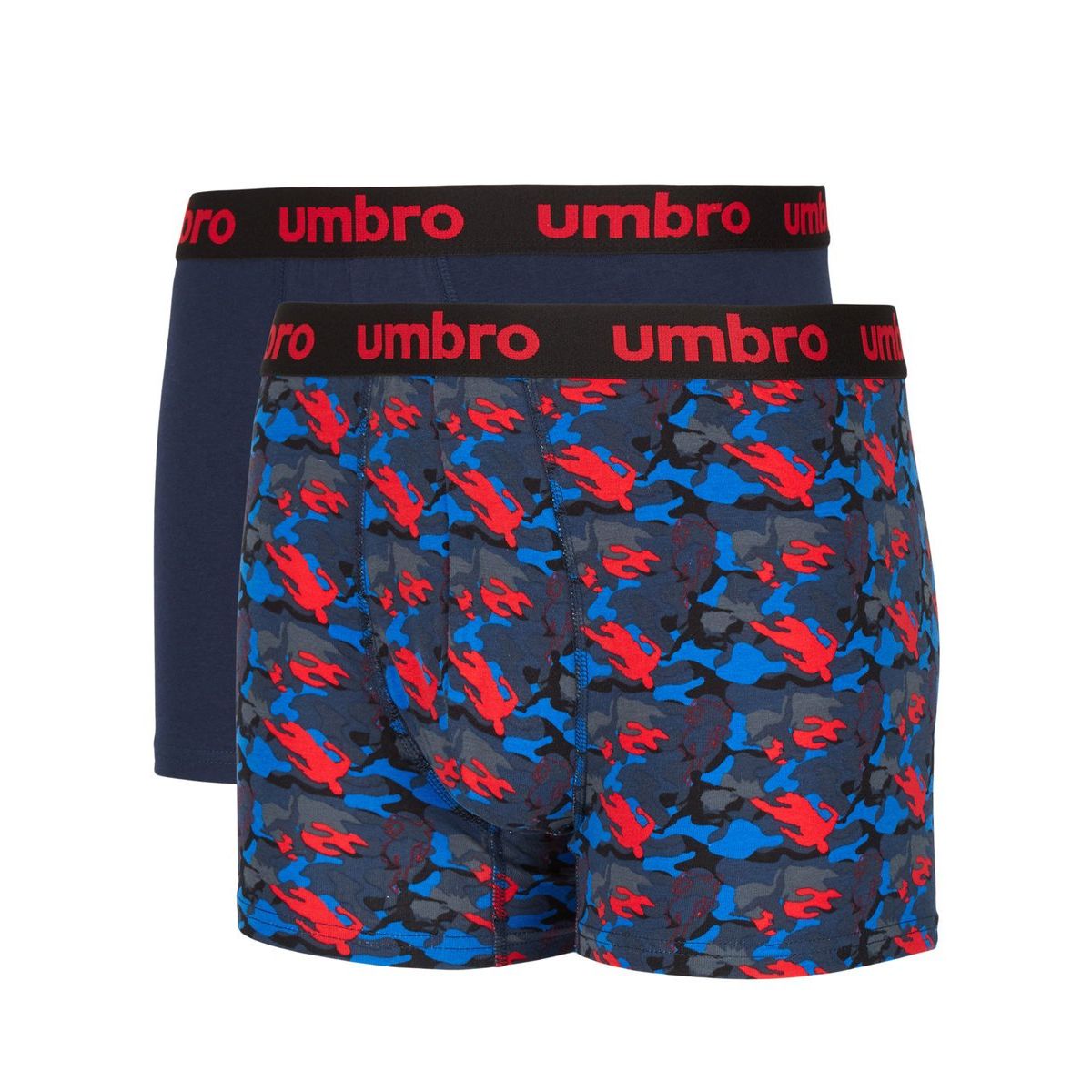 Umbro Camo Boxers (2 Pack) Erkek İç Giyim Kırmızı Lacivert | TR-61339