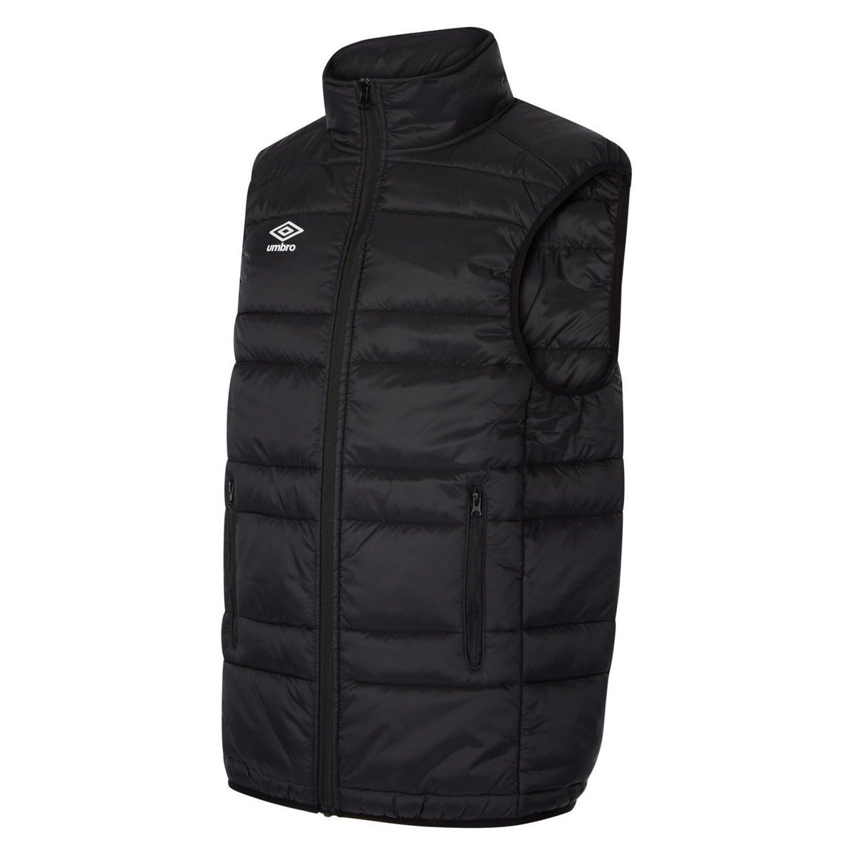 Umbro Club Essential Gilet Junior Çocuk Ceket Siyah Beyaz | TR-17264