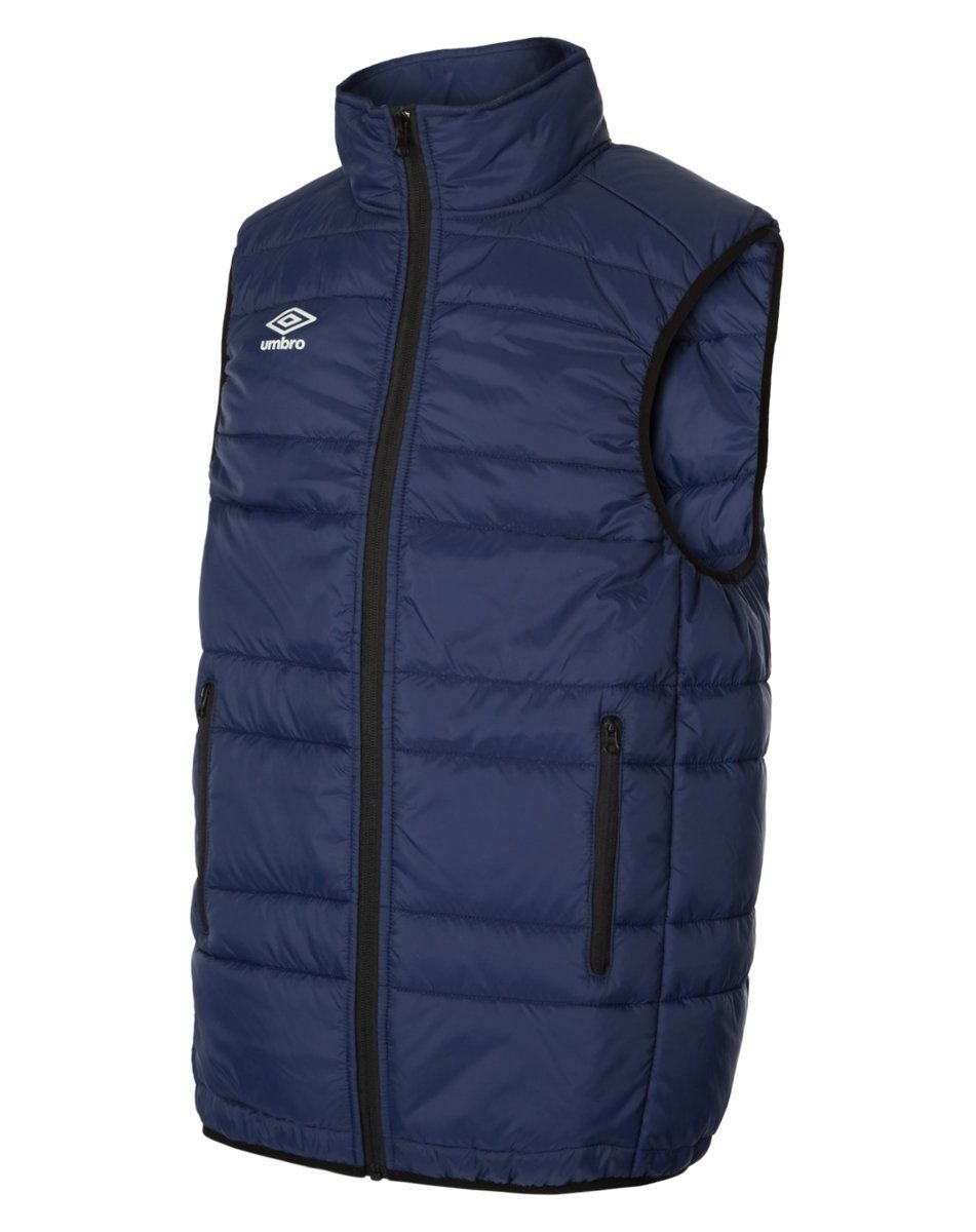 Umbro Club Essential Gilet Junior Çocuk Ceket Koyu Lacivert Beyaz | TR-66868