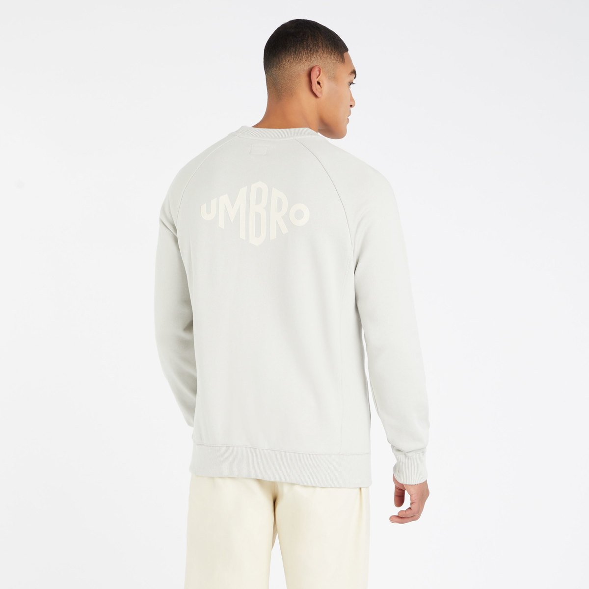 Umbro Crewneck Sweatshirt Erkek Tişörtü Beyaz | TR-75208