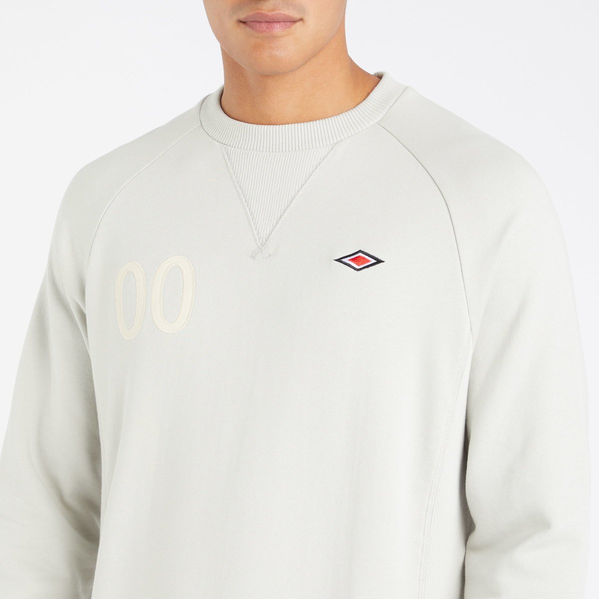 Umbro Crewneck Sweatshirt Erkek Tişörtü Beyaz | TR-75208