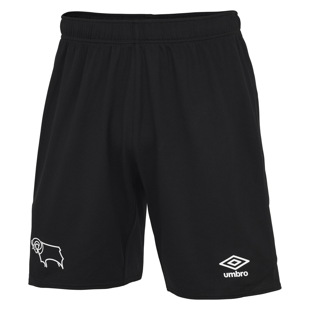 Umbro Derby County 22/23 Home Kısa Junior Futbol Futbol Şortu Siyah | TR-42327