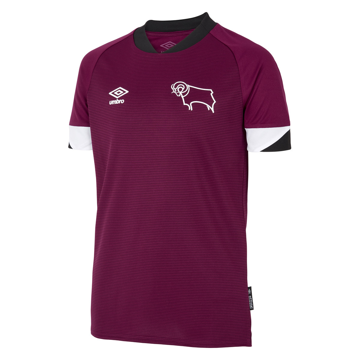 Umbro Derby County 22/23 Third Jersey Junior Futbol Futbol Jersey Bordo | TR-91172