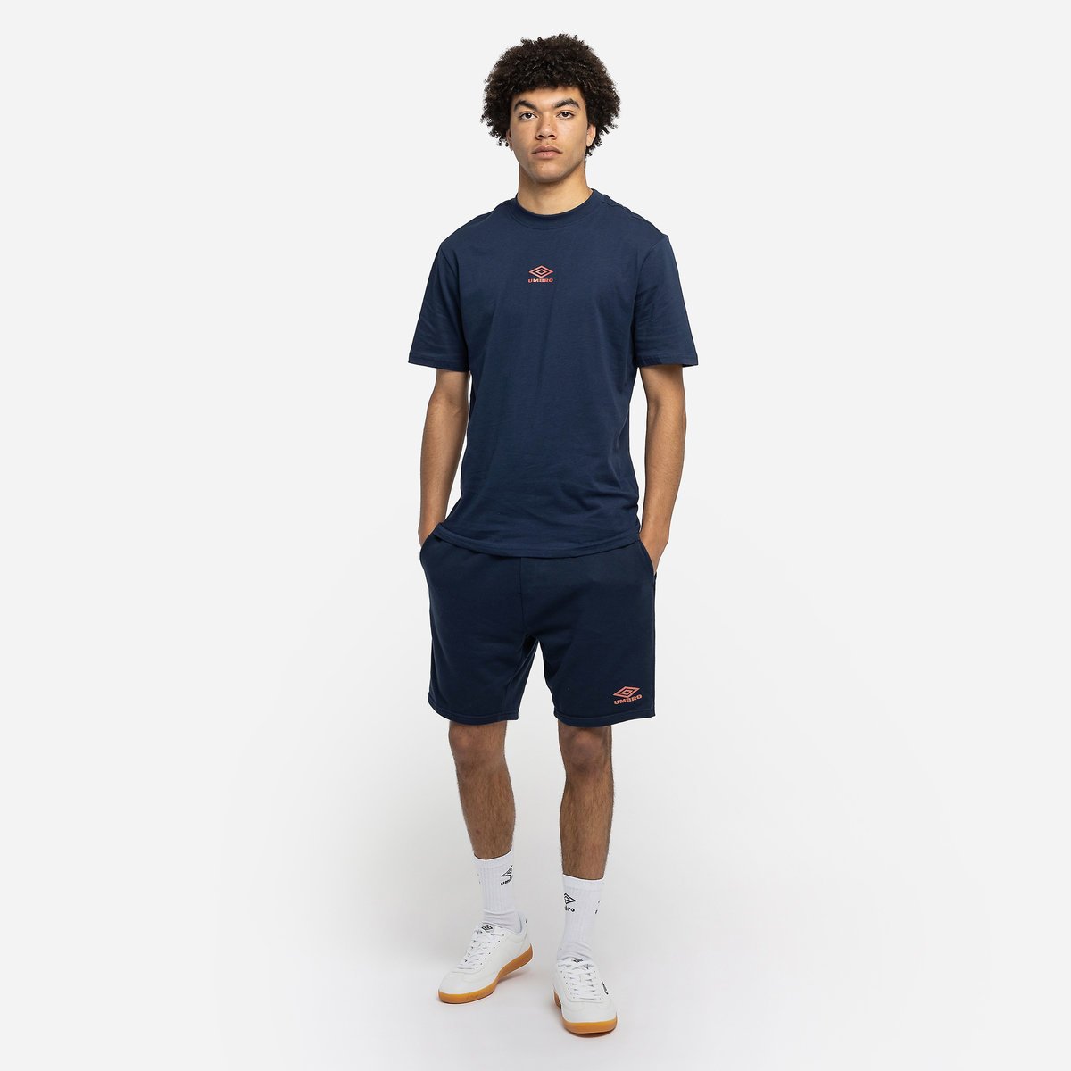 Umbro Diamond Jog Kısa Erkek Şort Indigo | TR-95041