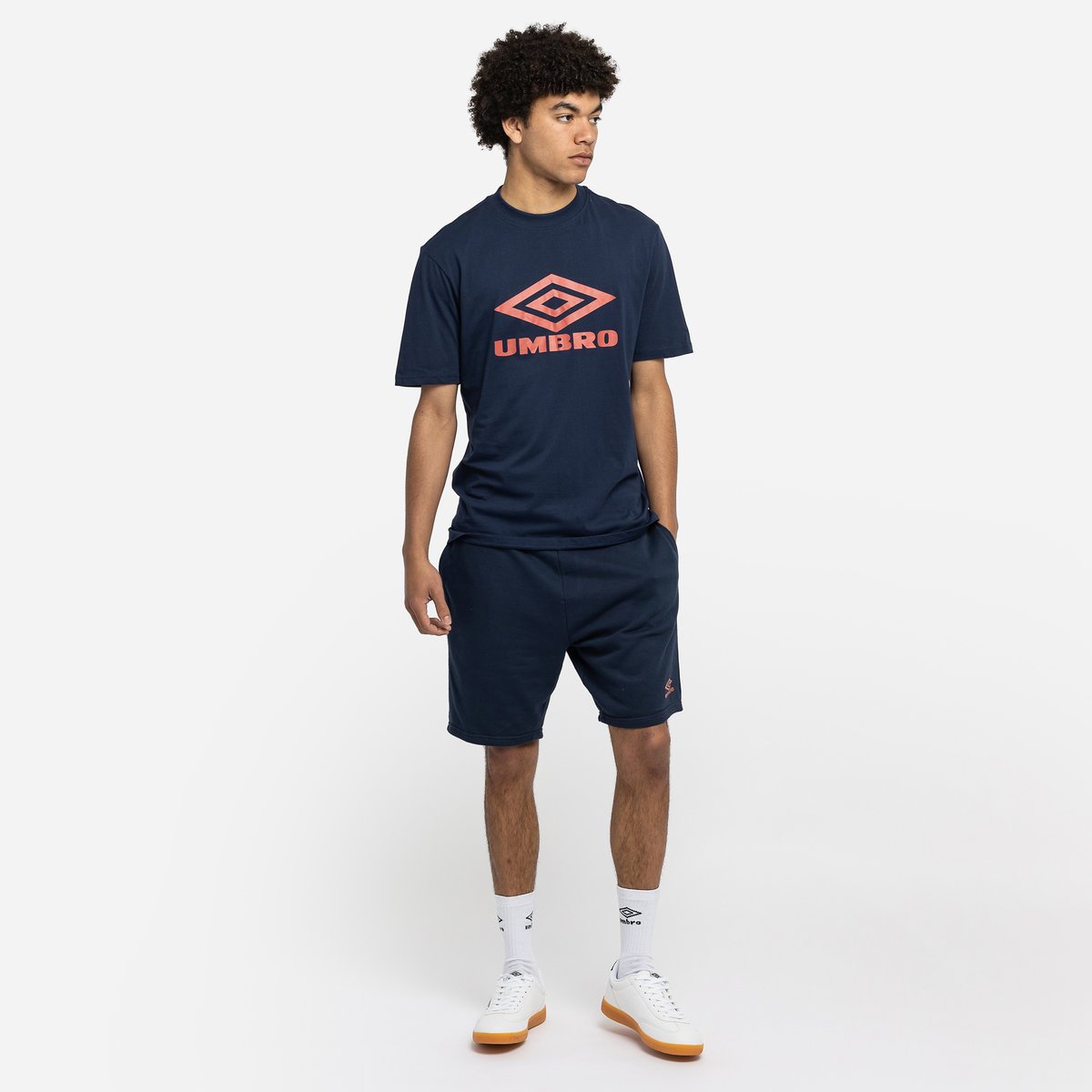 Umbro Diamond Logo Tee Erkek Tişört Indigo | TR-12997