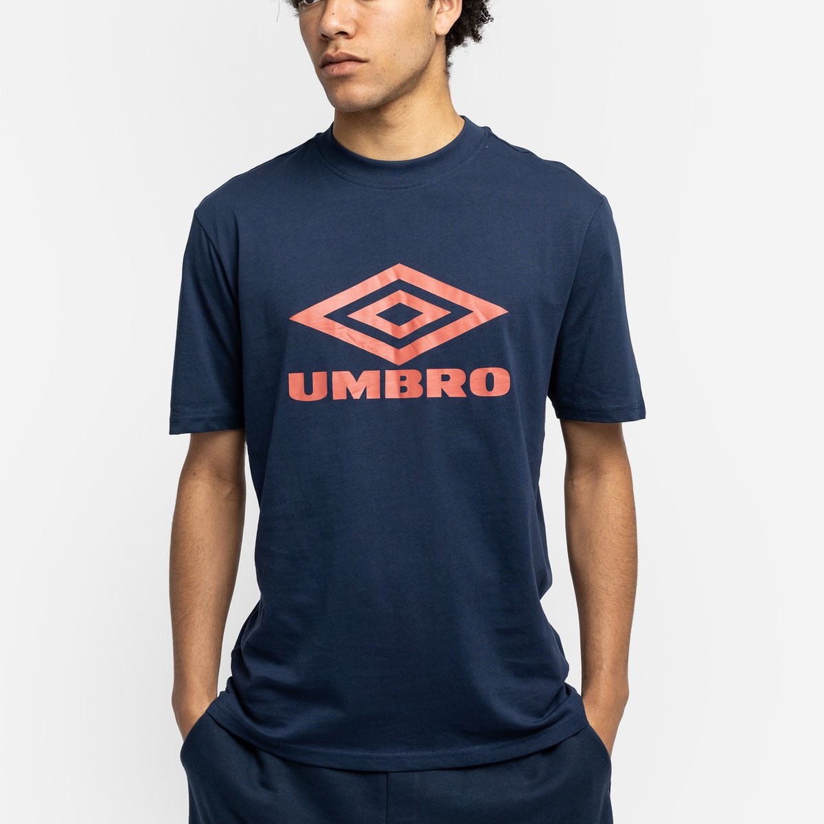 Umbro Diamond Logo Tee Erkek Tişört Indigo | TR-12997