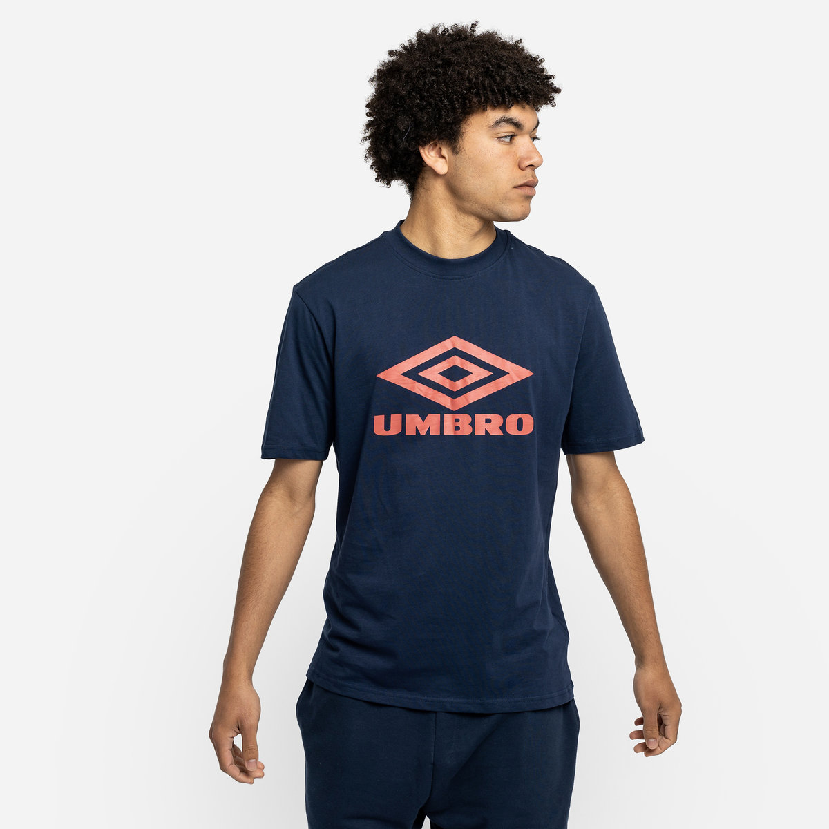 Umbro Diamond Logo Tee Erkek Tişört Indigo | TR-12997