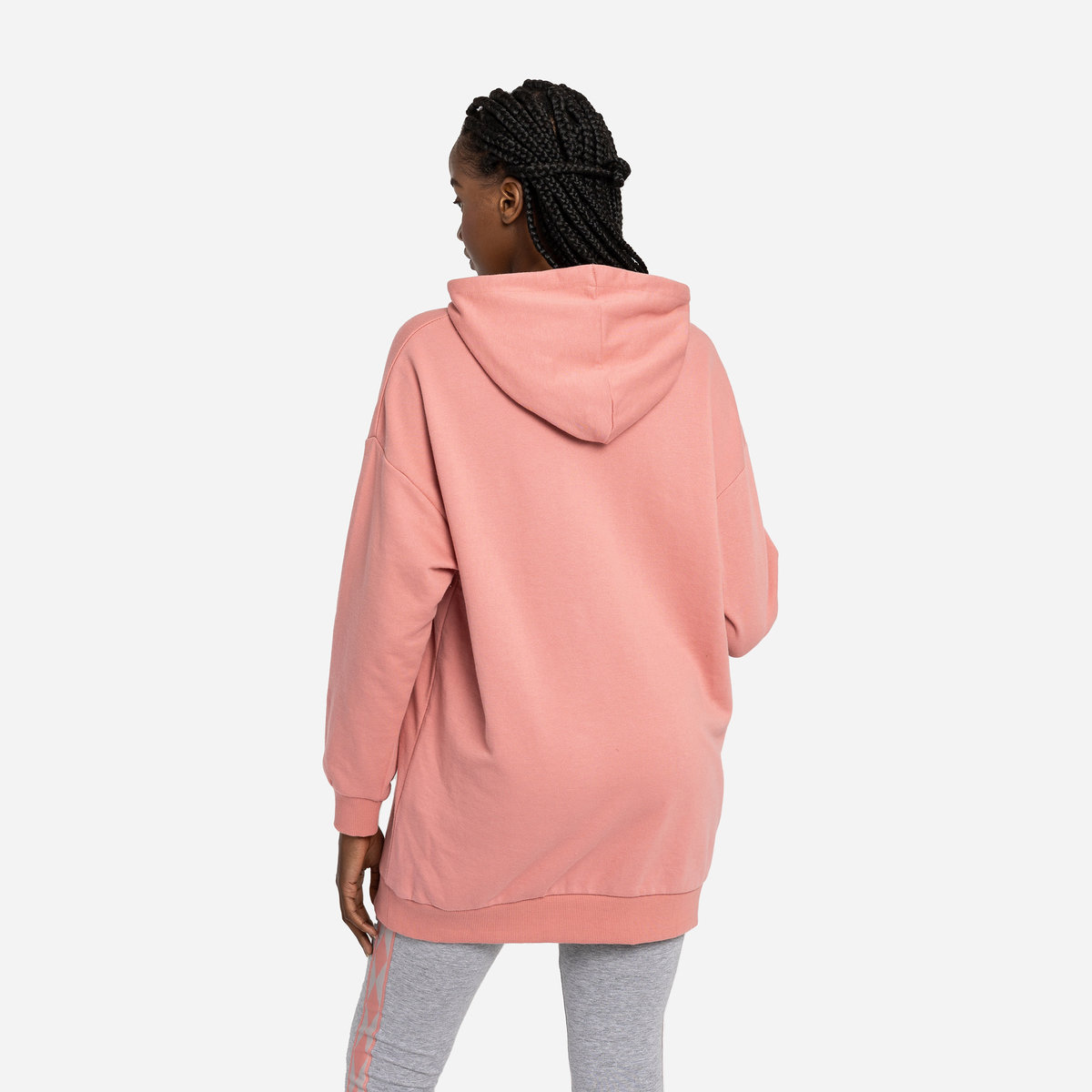 Umbro Diamond Oversized Oh Hood Kadın Kapüşonlular Pembe Beyaz | TR-33259