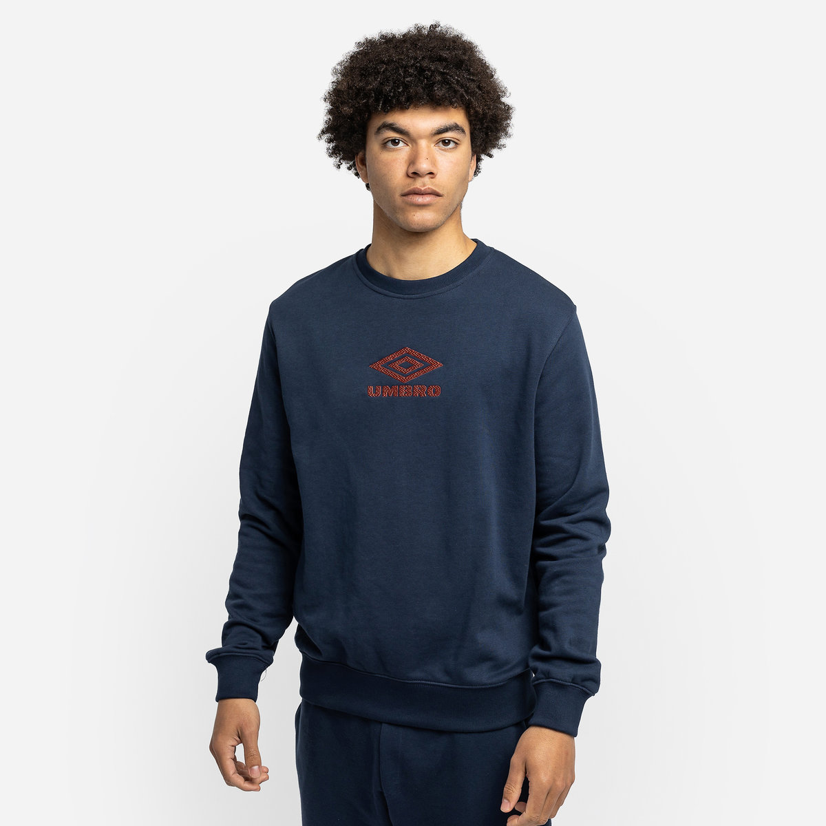 Umbro Diamond Sweat Erkek Kazak Indigo | TR-41906