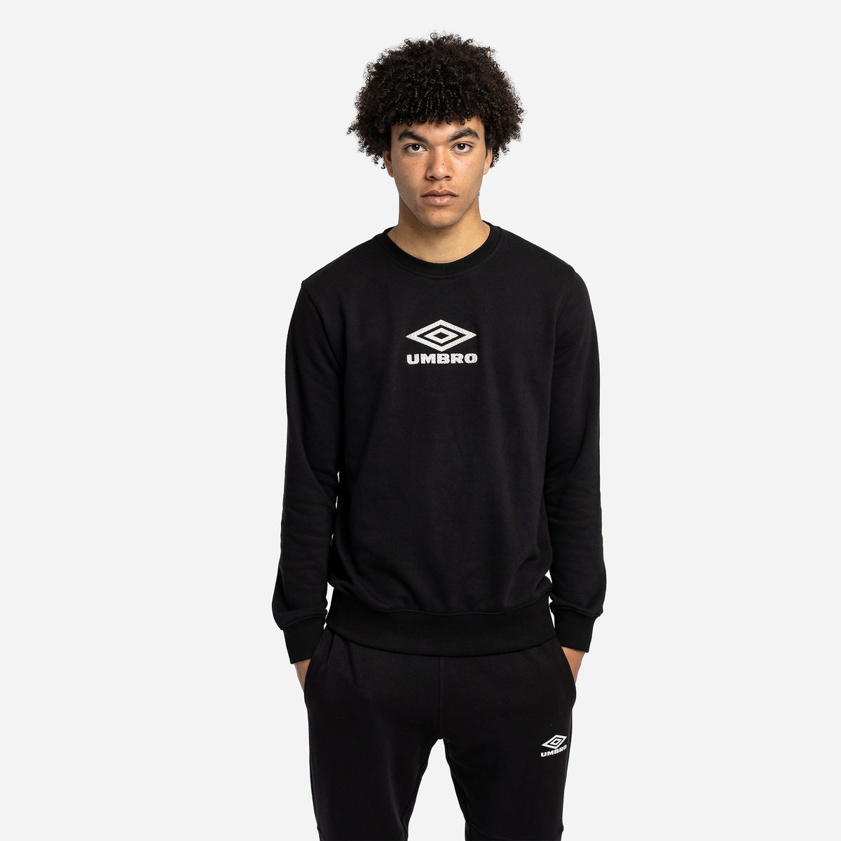 Umbro Diamond Sweat Erkek Kazak Siyah | TR-02596