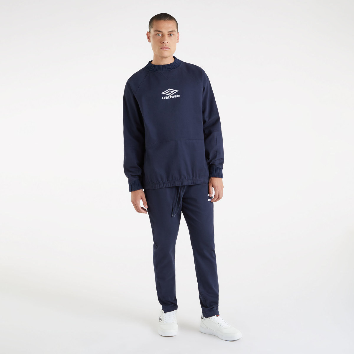 Umbro Drill Sweat Top Erkek Uzun Kollu Üstler Koyu Lacivert Koyu Lacivert | TR-17518