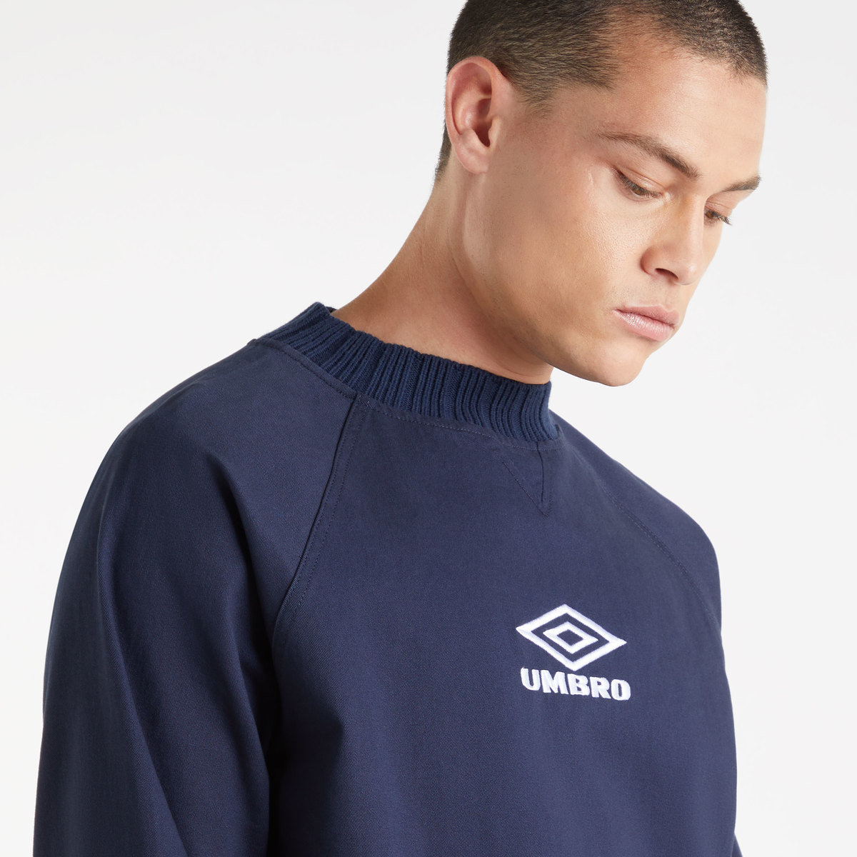 Umbro Drill Sweat Top Erkek Uzun Kollu Üstler Koyu Lacivert Koyu Lacivert | TR-17518