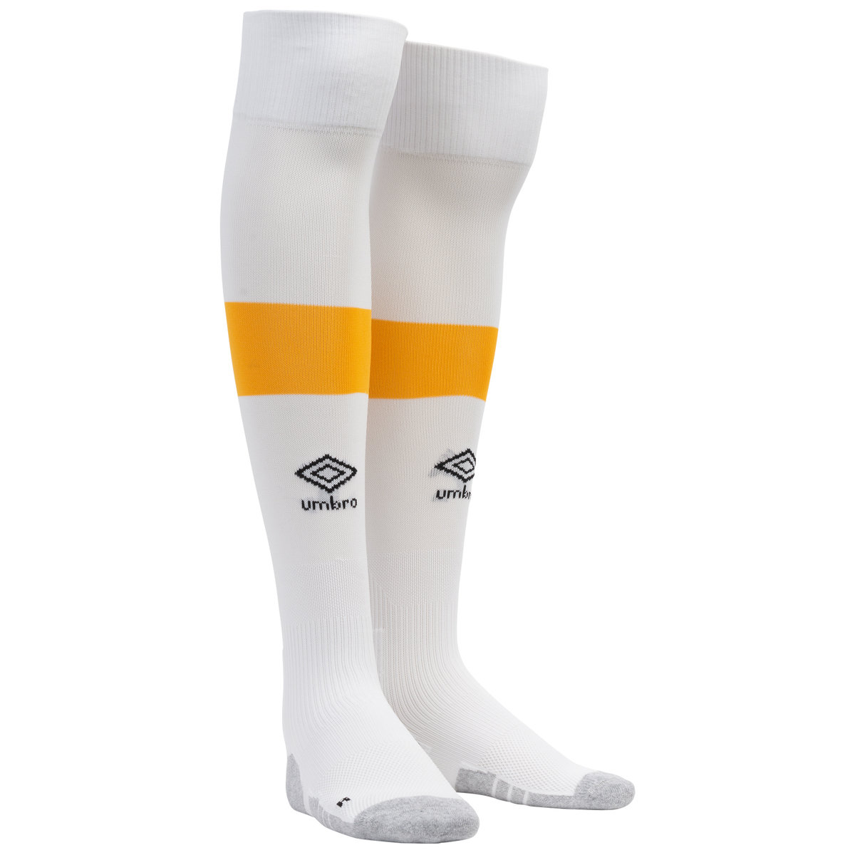 Umbro Dynamo Dresden 22/23 Away Sock Junior Futbol Futbol Çorapları Beyaz Sarı | TR-92593