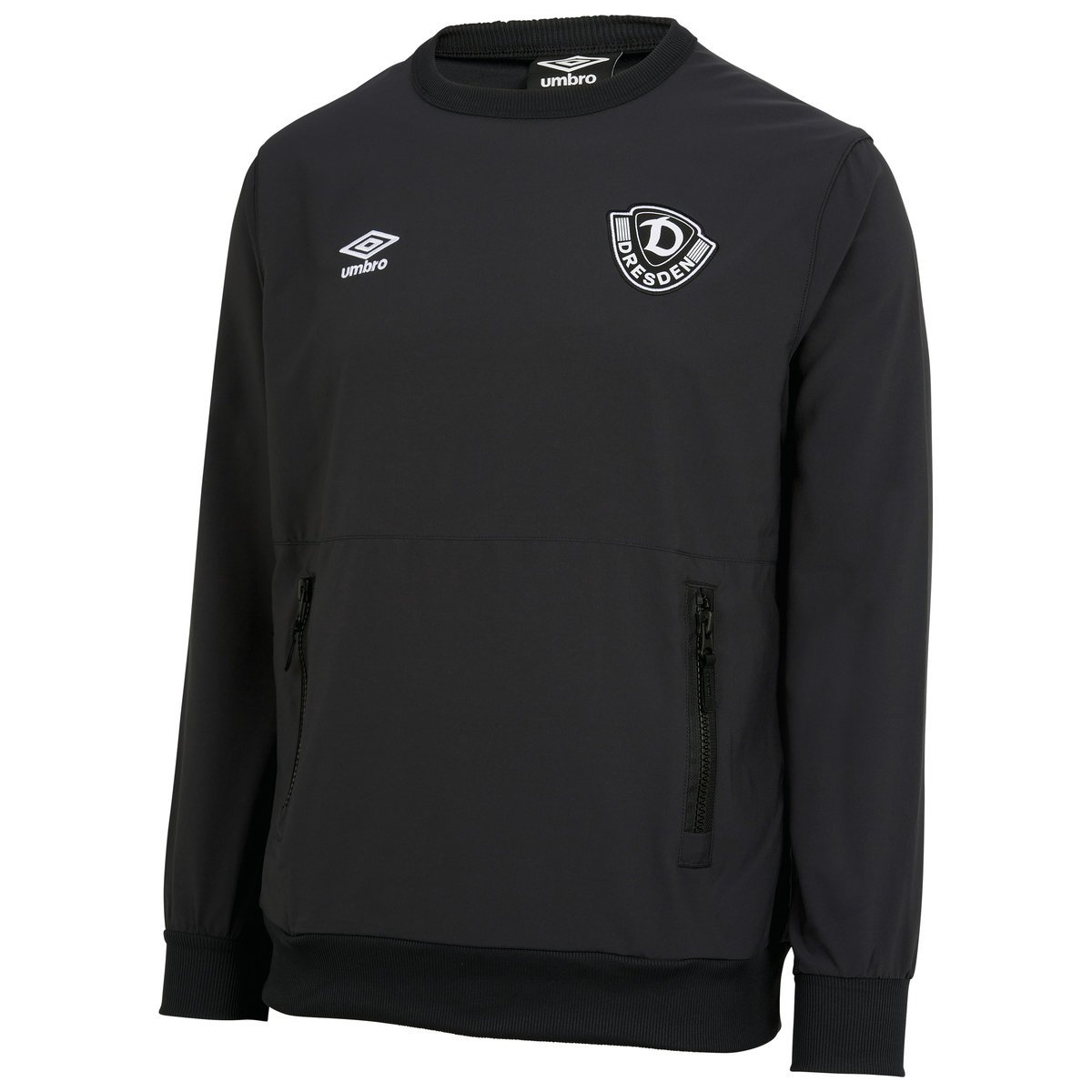 Umbro Dynamo Dresden 22/23 Travel Sweat Futbol Futbol Tişörtü Siyah | TR-02256