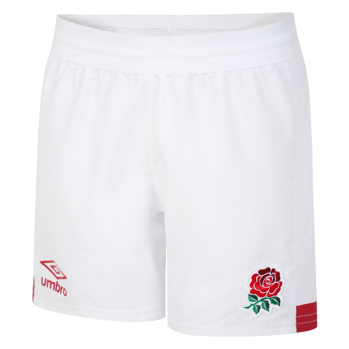 Umbro England Rugby 22/23 7S Home Replica Kısa Junior Futbol Şort Beyaz Kırmızı | TR-52307