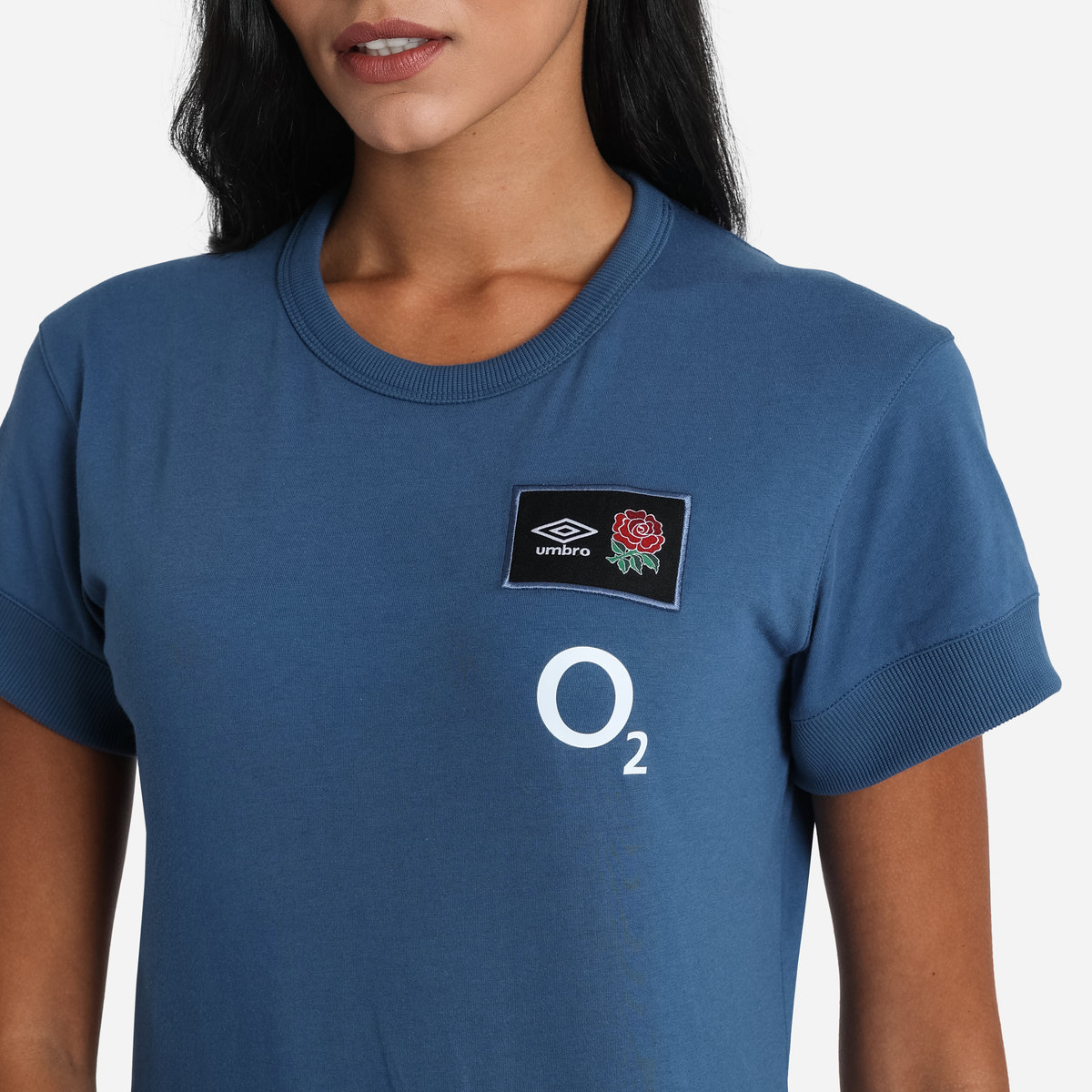 Umbro England Rugby 22/23 CVC Tee Futbol Tişört Mavi | TR-28678