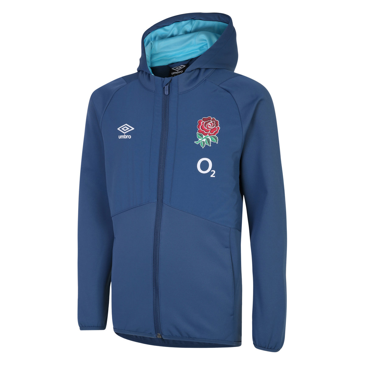 Umbro England Rugby 22/23 Full Zip Jacket Junior Futbol Ceket Mavi | TR-47189