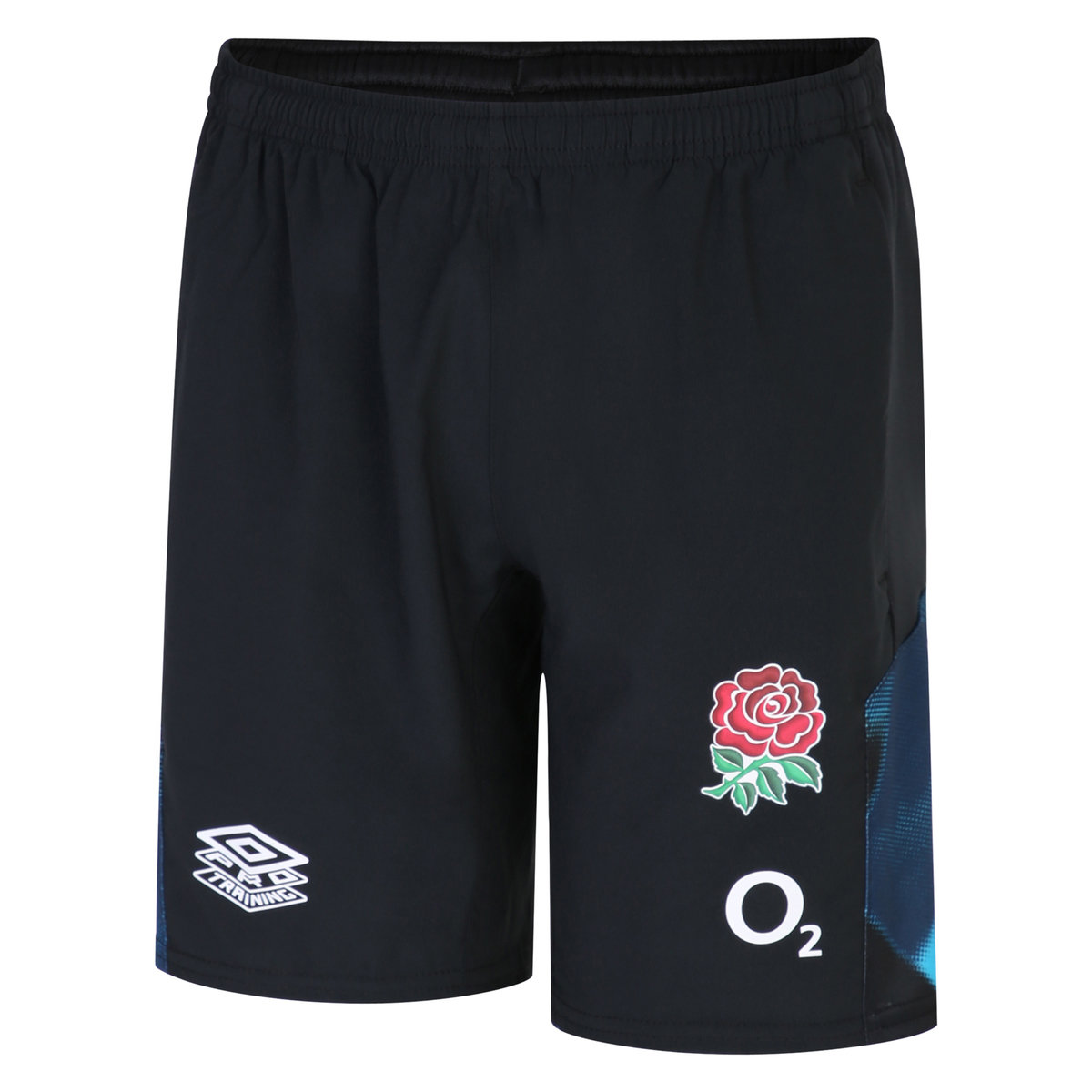 Umbro England Rugby 22/23 Gym Kısa Junior Futbol Şort Siyah Mavi | TR-52168