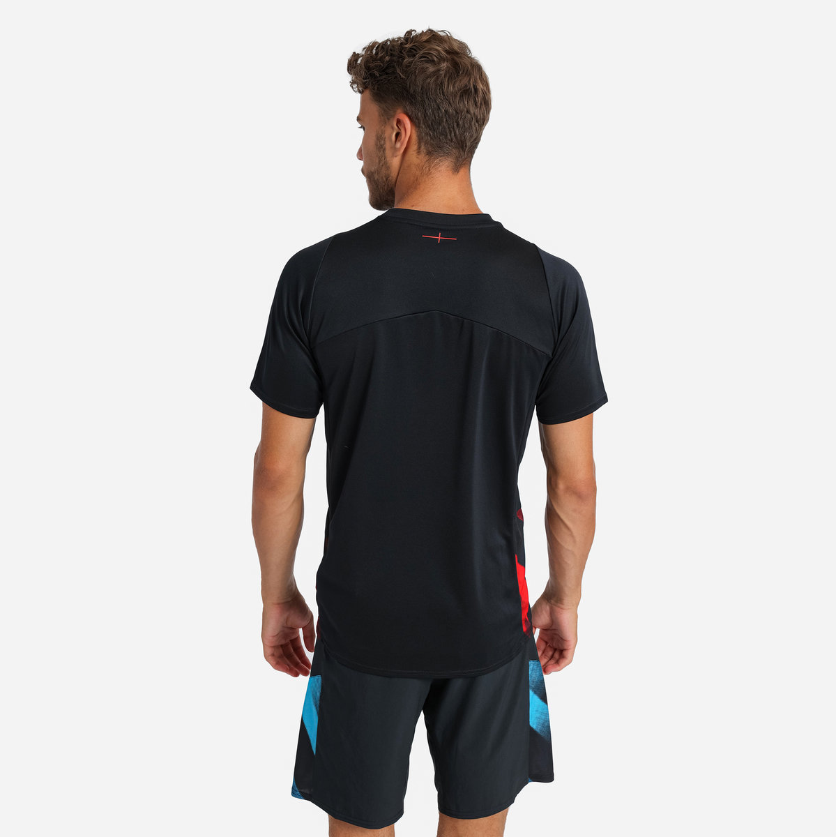 Umbro England Rugby 22/23 Gym Tee Futbol Tişört Siyah Kırmızı Koyu Mor | TR-22899