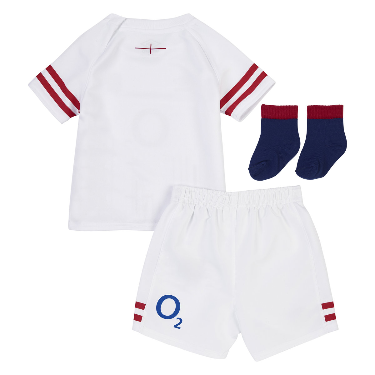 Umbro England Rugby 22/23 Home Baby Kit Futbol Rugby Beyaz Kırmızı Lacivert | TR-82981