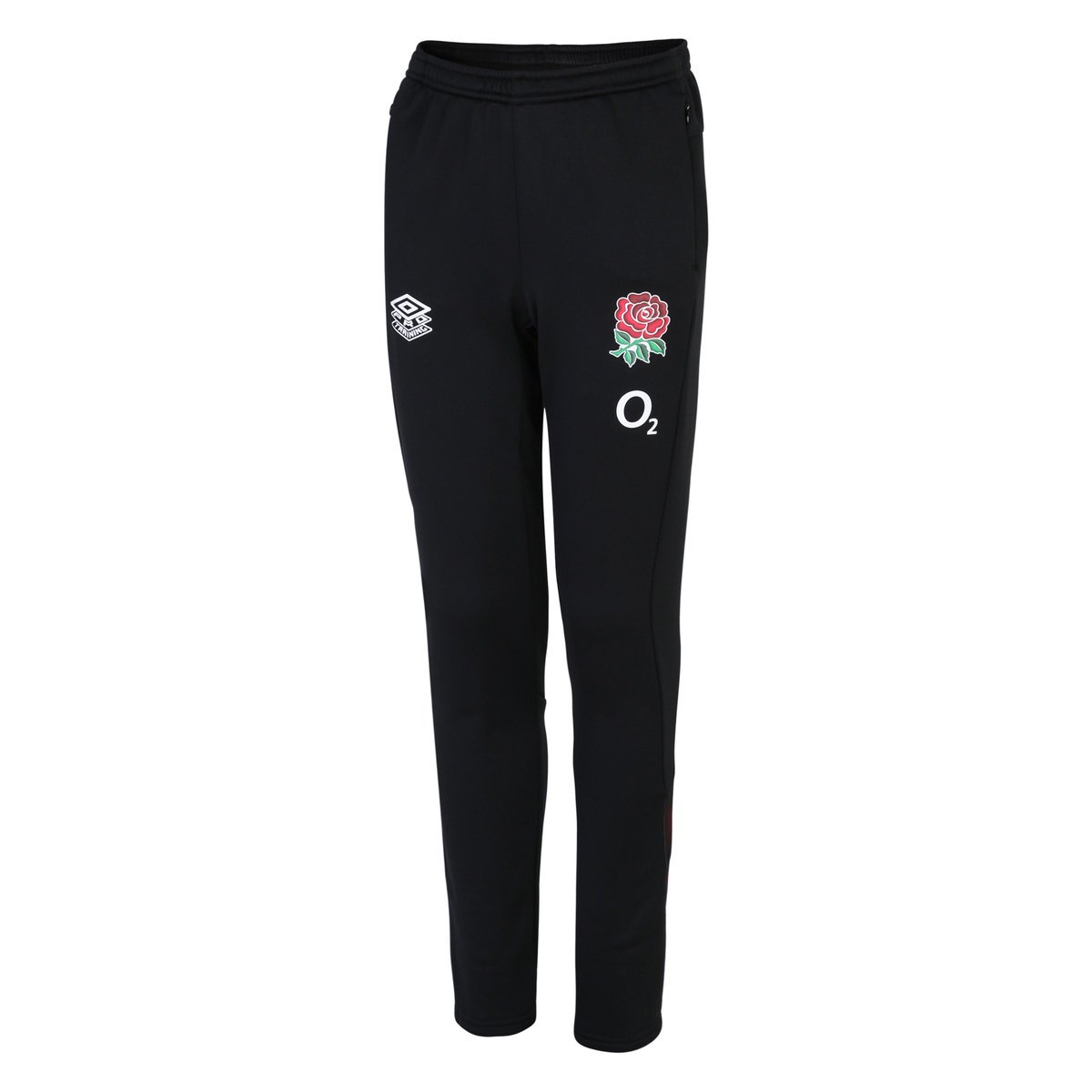 Umbro England Rugby 22/23 Tapered Pant Junior Futbol Pantolonlar Siyah Kırmızı Koyu Mor | TR-54712