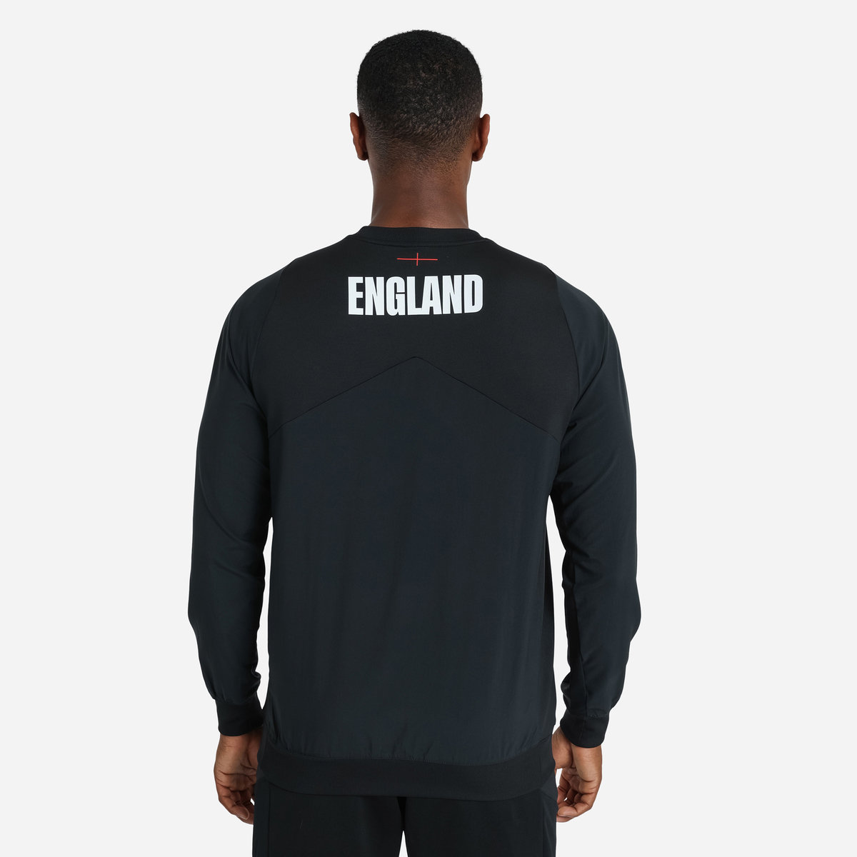 Umbro England Rugby 22/23 Warm Up Drill Top Futbol Üstler Siyah | TR-95501