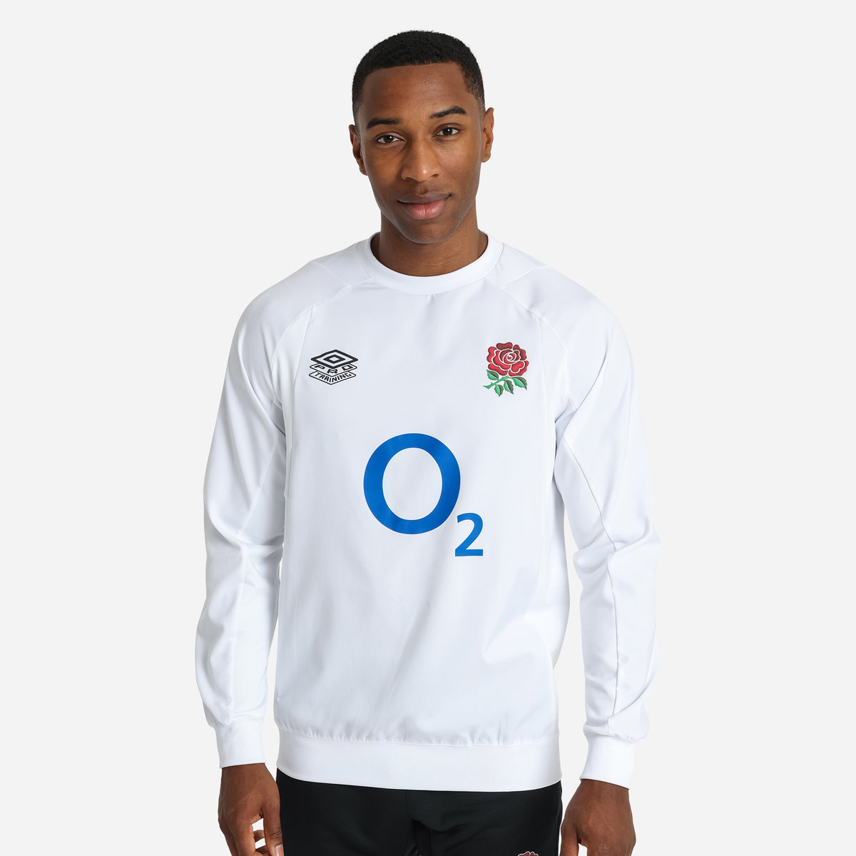 Umbro England Rugby 22/23 Warm Up Drill Top Futbol Üstler Beyaz | TR-96038