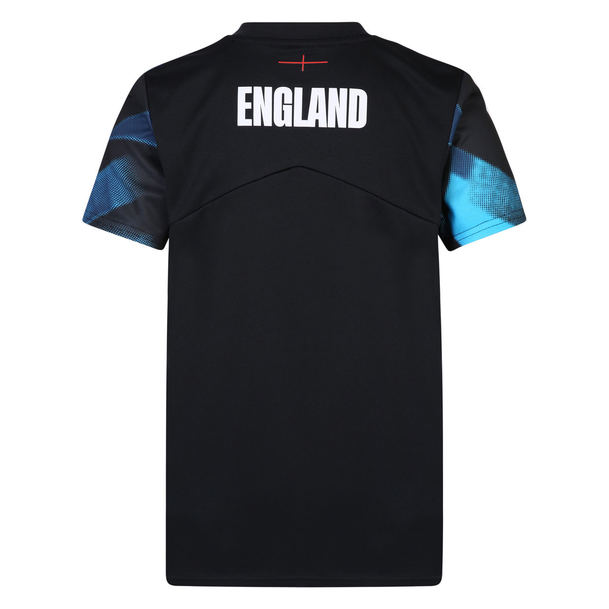 Umbro England Rugby 22/23 Warm Up Jersey Junior Futbol Jersey Siyah Mavi | TR-48166