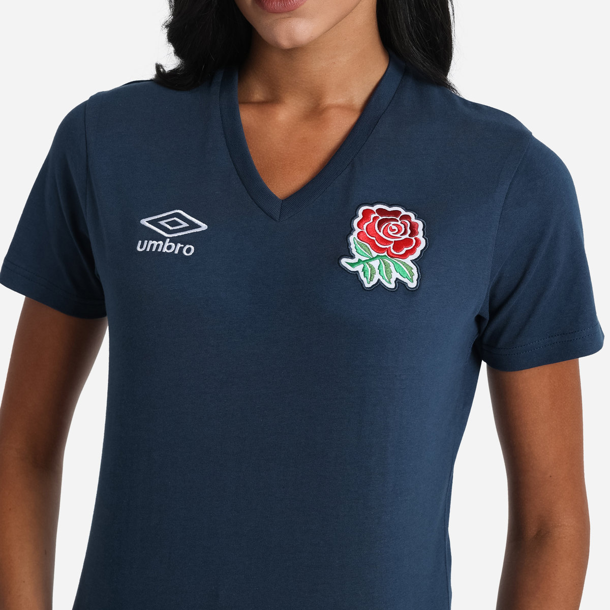 Umbro England Rugby Klasik Tee Futbol Tişört Lacivert | TR-66517