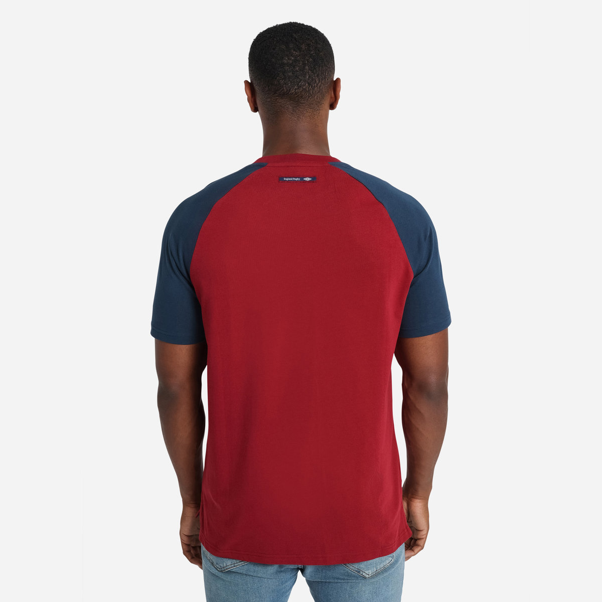 Umbro England Rugby Klasik Tee Futbol Tişört Kırmızı Lacivert | TR-66555