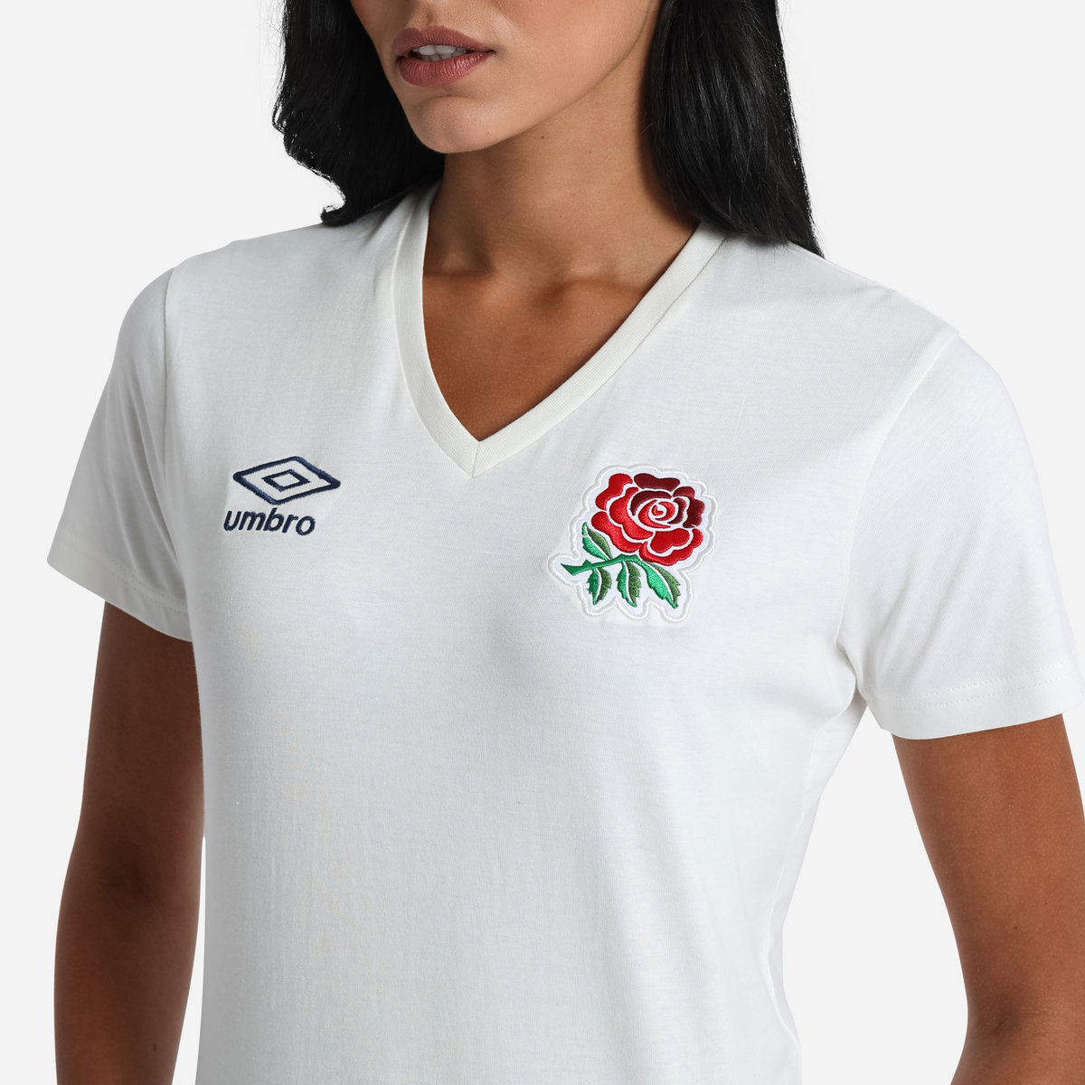 Umbro England Rugby Klasik Tee Futbol Tişört Beyaz | TR-99735