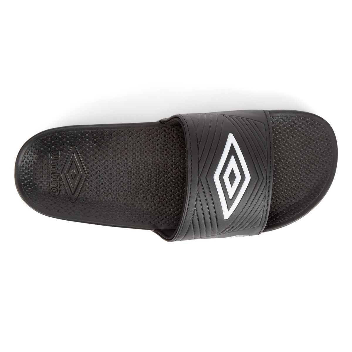 Umbro Equipe Recovery Slides Erkek Sandalet Siyah Beyaz | TR-73077