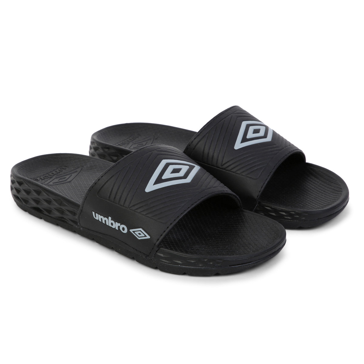 Umbro Equipe Recovery Slides Kadın Sandalet Siyah Gri | TR-24393