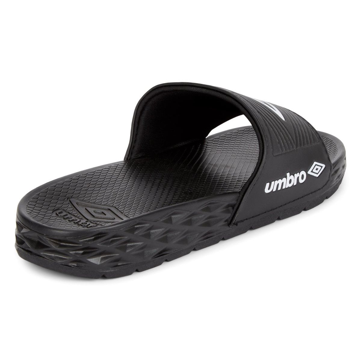 Umbro Equipe Recovery Slides Kadın Sandalet Siyah Beyaz | TR-72545