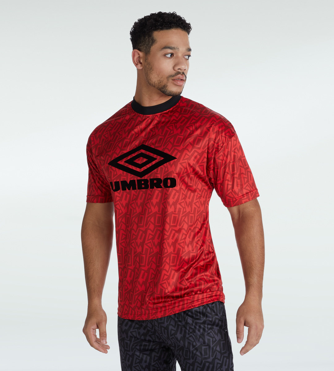 Umbro Graffiti Tee Erkek Tişört Kırmızı Siyah | TR-73305