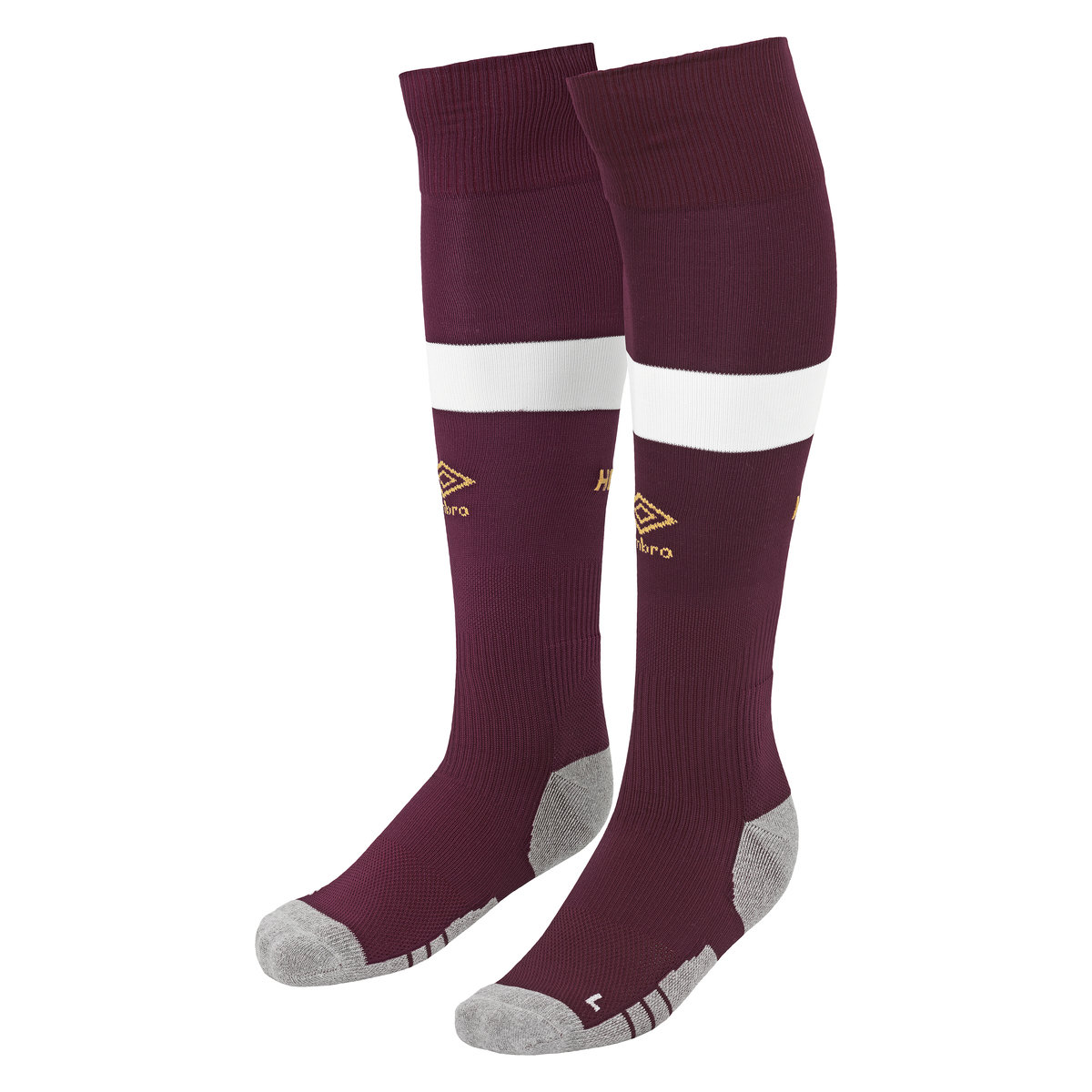 Umbro Heart Of Midlothian F.c. 22/23 Home Sock Junior Futbol Çorap Koyu Kırmızı | TR-56340