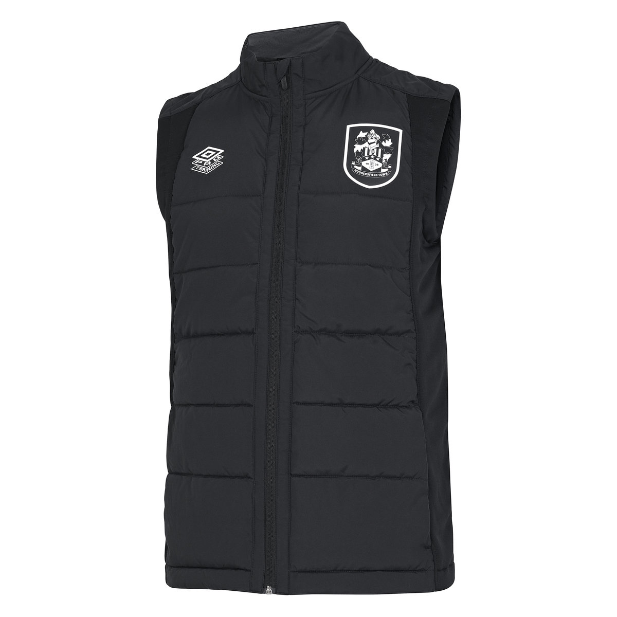 Umbro Huddersfield Town 22/23 Gilet Futbol Ceket Siyah | TR-93203