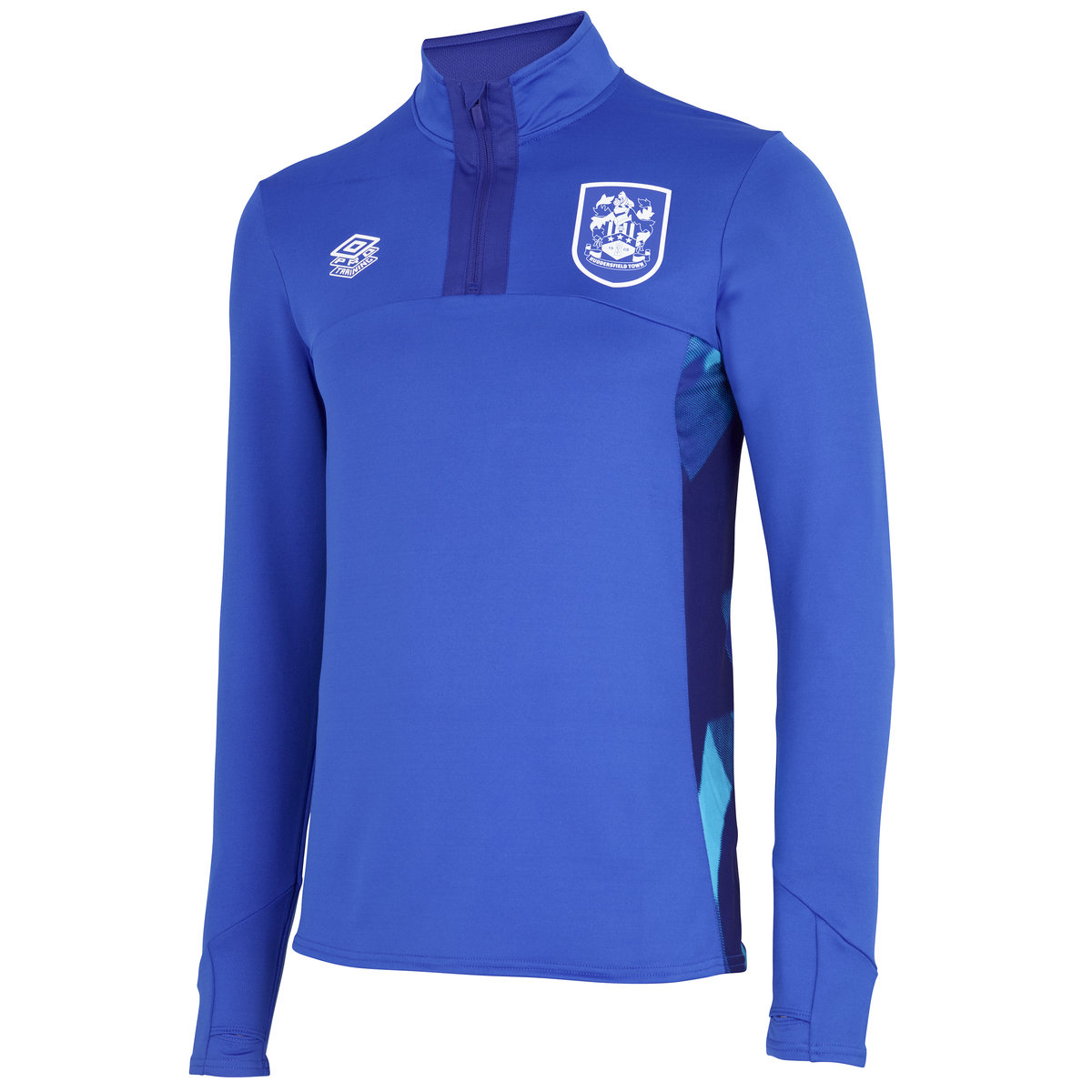 Umbro Huddersfield Town 22/23 Quarter Zip Top Futbol Üstler Mavi | TR-13351